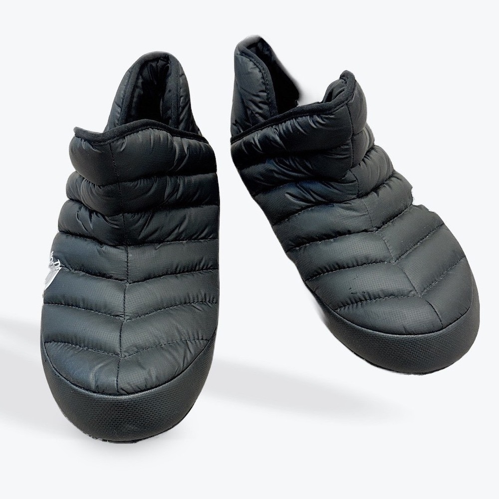 The North Face Nuptse Mule Black Insulated Slippers NF0A331H Women 11